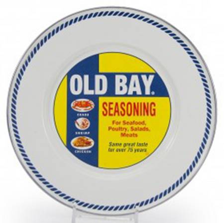 Old Bay Enamelware Individual Sandwich Plate