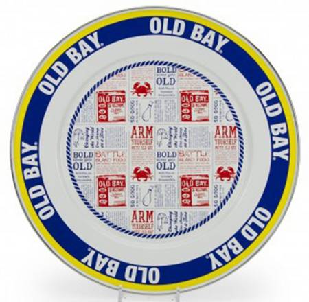 Old Bay Enamelware Service Plate (Charger)