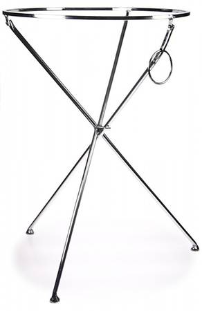 Farm To Table Enamelware Collapsible Table Stand for 20" Round Tray
