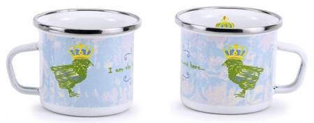 Chirp Boy Enamelware Child's Mug