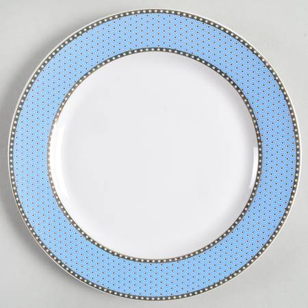 Light Blue Gold Dots by Grace's Teaware
