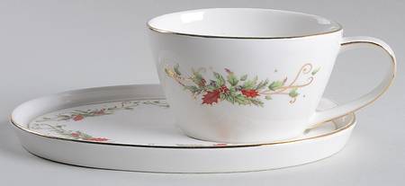GTW33 Snack Plate & Cup Set