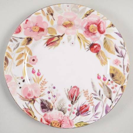Floral Feast Salad Plate