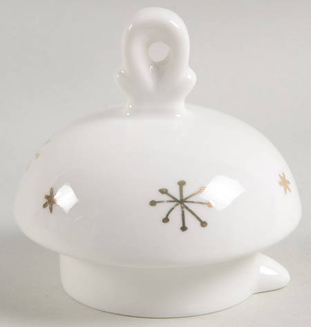 Green Gold Trees Lid for Teapot