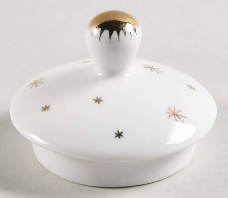 Green Gold Trees Lid For Tea For 1 Teapot