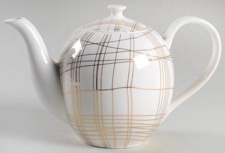 GTW29 Gold Teapot & Lid