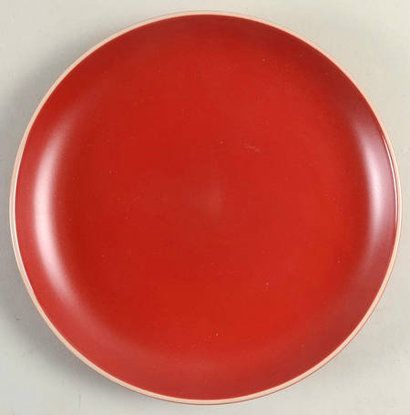 Rockaway Red Salad Plate
