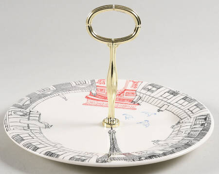 Ca C'est Paris 6" - 7" Tidbit (from Salad Plate) HC