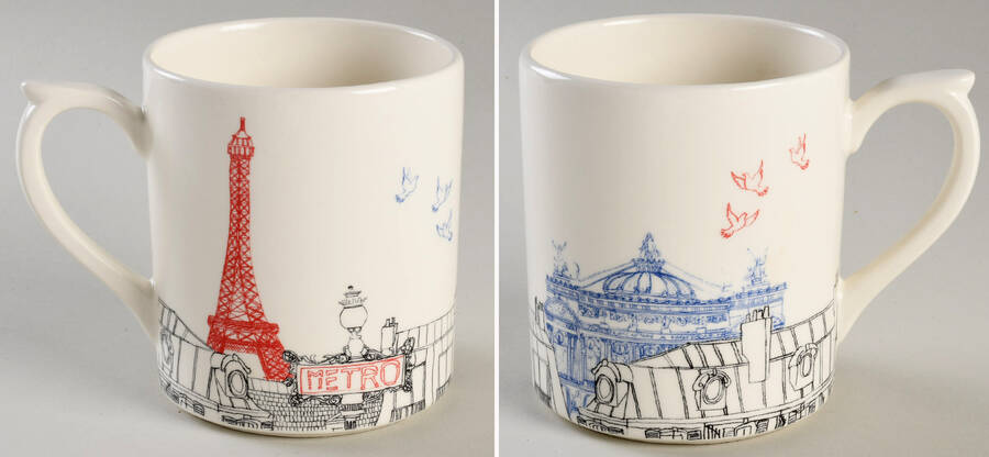 Ca C'est Paris Mug by Faiencerie De Gien