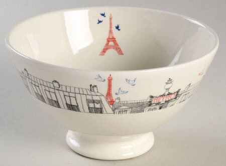 Ca C'est Paris 22" Round Deep Bowl