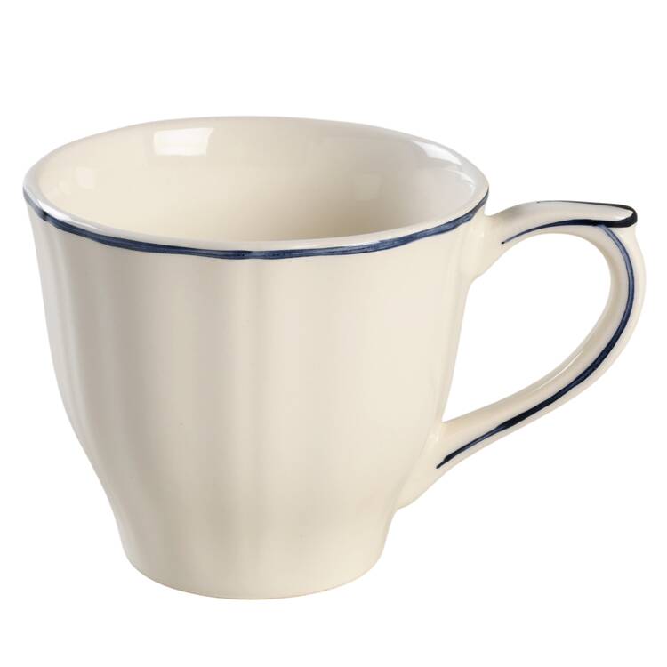 Filets Indigo (Dark Blue) Flat Cup