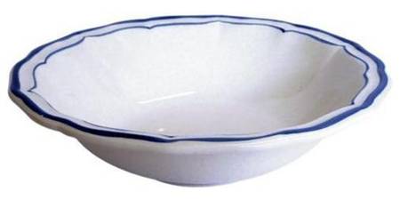 Filets Indigo (Dark Blue) Coupe Cereal Bowl