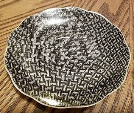 Weave Black and Gold by Grace's Teaware