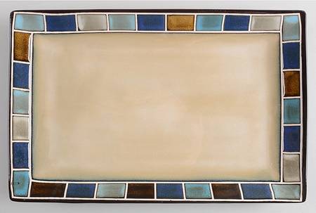 Casa Azul 13" Rectangular Serving Platter
