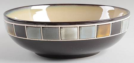 Casa Gris 9" Round Serving Bowl