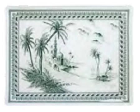 Les Depareillees 19" Acrylic Rectangular Tray