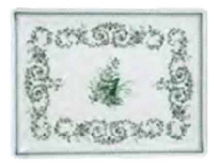 Les Depareillees 11" Acrylic Rectangular Tray