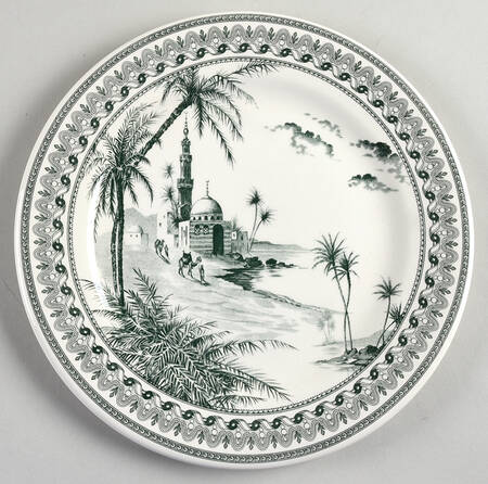 Les Depareillees Salad/Dessert Plate