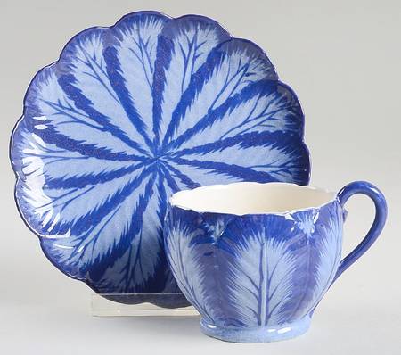 Garden of Eden Flat Cup & Saucer Set