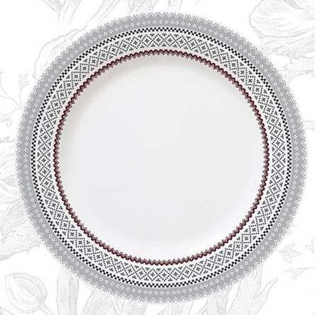Scandinavian Winter Salad/Dessert Plate
