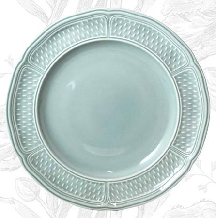 Pont Aux Choux Celadon (Earth Grey) Dinner Plate