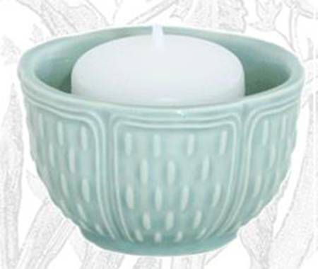 Pont Aux Choux Celadon (Earth Grey) Votive Candleholder