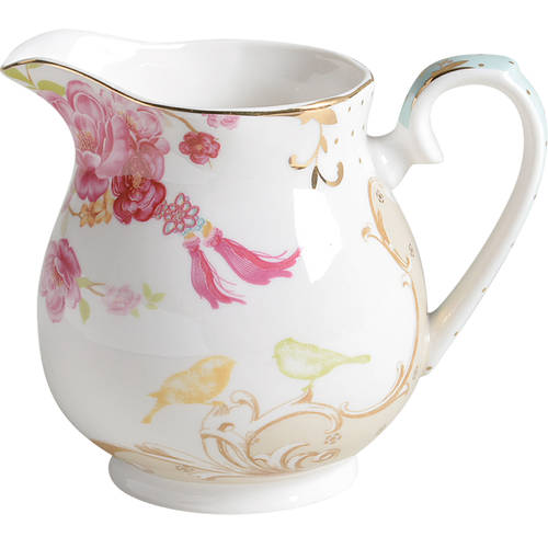 Pink Rose Dots Creamer