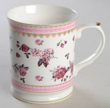 Pink Rose (Pink Band) Mug