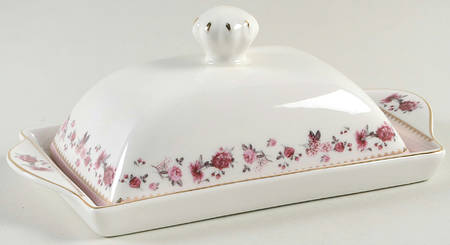 Pink Rose (Pink Band) 1/4 Lb Covered Butter