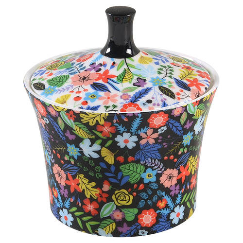 Mad Hatter Sugar Bowl & Lid by Gracie Bone China