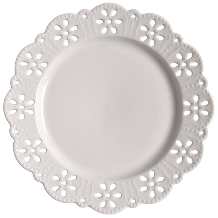 Victorian Lace Salad Plate