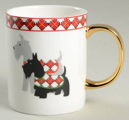 Scotty Dog Argyle Mug