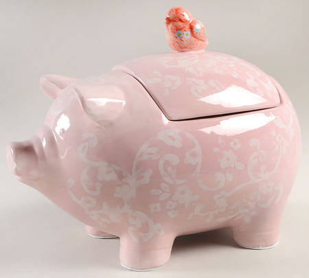 Life on the Farm Figural Cookie Jar & Lid