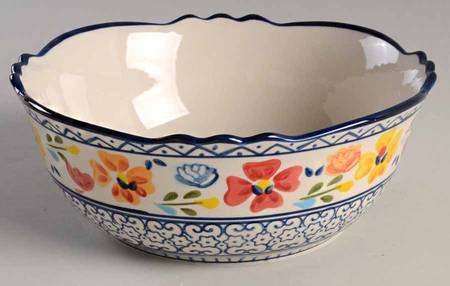 Luxembourg 8" Round Serving Bowl