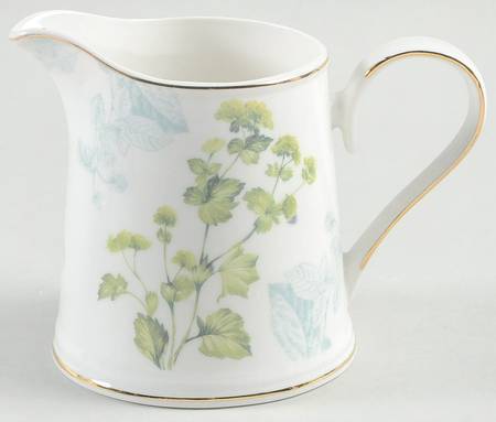 Blue Wild Floral Creamer