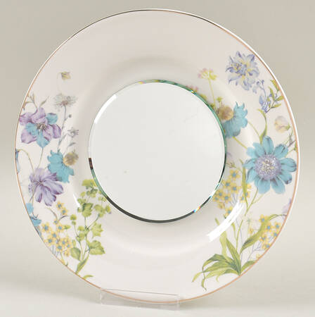 Blue Wild Floral Mirror-Small (SP) HC