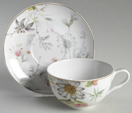 Dragonfly Flat Cup & Saucer Set