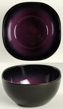 Tocata Lounge Purple Soup/Cereal Bowl