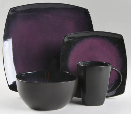 Tocata Lounge Purple 4 Piece Place Setting