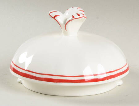 Filets Rouge (Red) Lid for Teapot