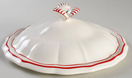 Filets Rouge (Red) Lid for Tureen