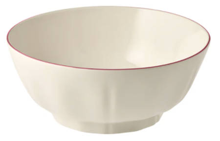 Filets Pivoine (Peony Pink) 6" Round Serving Bowl