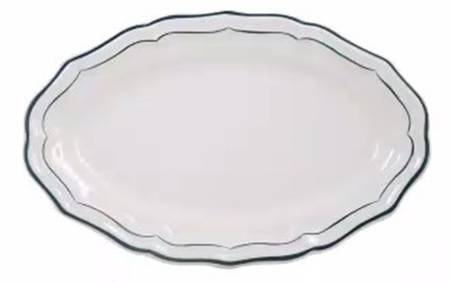 Filets Acapulco (Ocean Blue) 16" Oval Serving Platter