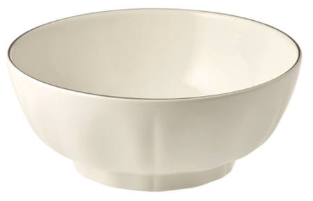 Filets Taupe (Light Brown) 8" Round Serving Bowl