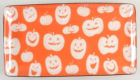 Halloween Icon 14" Rectangular Tray