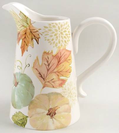 Sage Green Leaves-Autumn Hill 56 Oz Pitcher