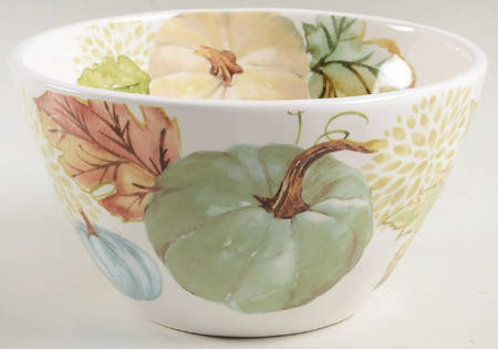 Sage Green Leaves-Autumn Hill 7" Mixing Bowl