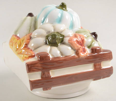 Sage Green Leaves-Autumn Hill Lid for Figural Cookie Jar