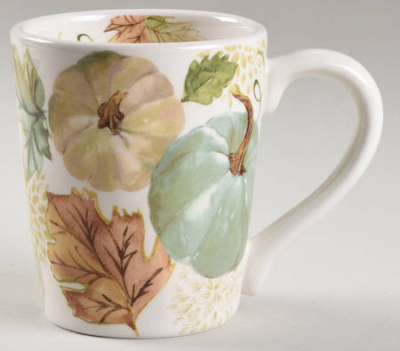 Sage Green Leaves-Autumn Hill Mug