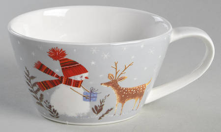 Snowman Deer Snack Cup
